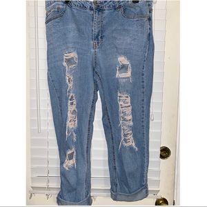 Forever 21+ Ripped jeans